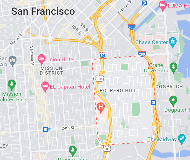 Potrero Hill Potrero Hill, San Francisco