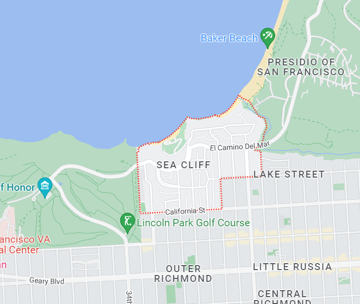 Sea Cliff Sea Cliff, San Francisco