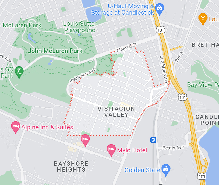 Visitation Valley, San Francisco